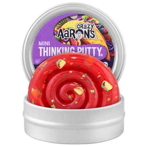 Crazy Aaron's Mini Take a Taco - 2" Thinking Putty Tin